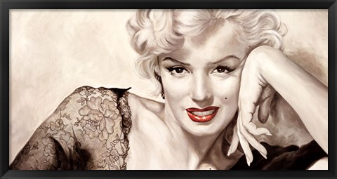 Framed Marilyn Monroe - In Your Eyes Print