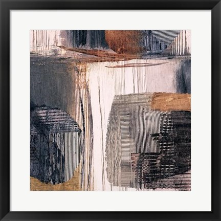 Framed Geometric Movement I Print