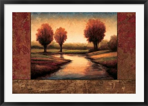 Framed Daybreak I Print