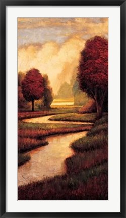 Framed Waterside II Print