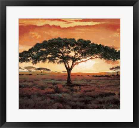 Framed Masai Tree Print