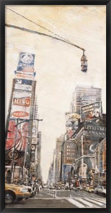 Framed Times Square II Print