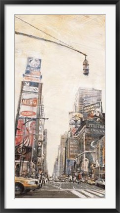 Framed Times Square II Print