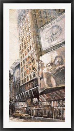 Framed Times Square III Print