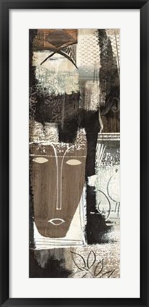 Framed Ethnic Panel II Print