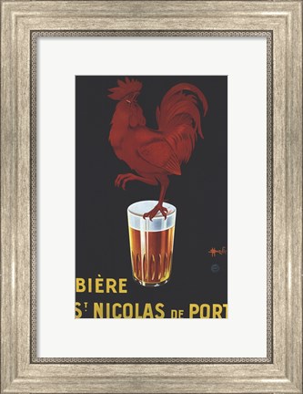 Framed Biere St. Nicolas De Port Print