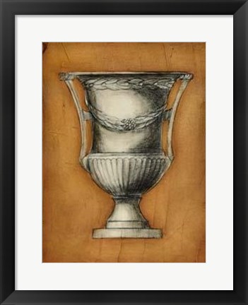 Framed Stone Vessel IV Print