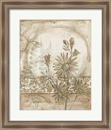 Framed Twilight Meadow II Print