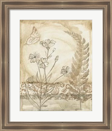 Framed Twilight Meadow III Print