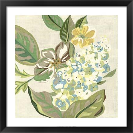 Framed Modern Chintz IV Print