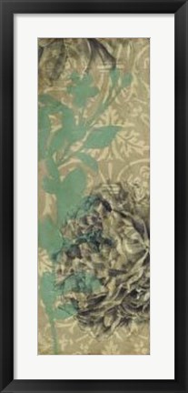 Framed Tandem Blooms III Print