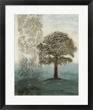 Framed Misty Memory I Print