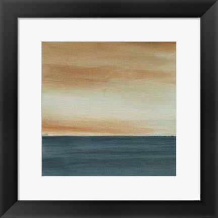 Framed Coastal Vista IV Print