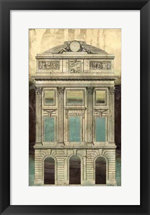 Framed Architectural Illusion II Print