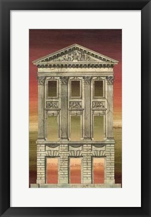 Framed Architectural Illusion III Print