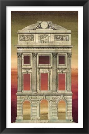 Framed Architectural Illusion IV Print