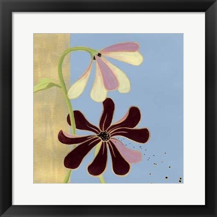 Framed Garden Glimmer II Print