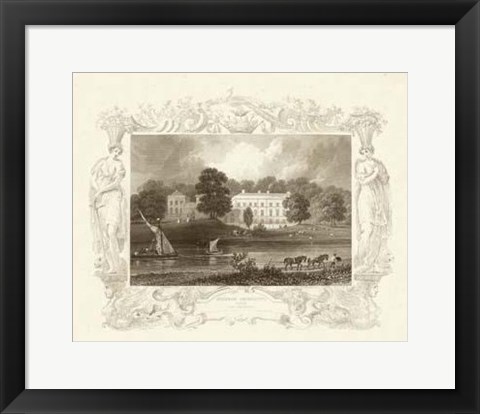 Framed Views Of England I Print