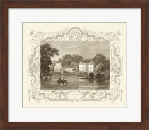 Framed Views Of England III Print