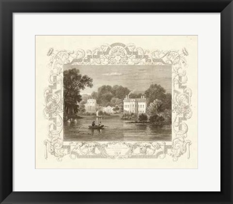 Framed Views Of England III Print