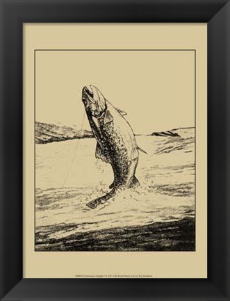 Framed Fisherman&#39;s Delight I Print