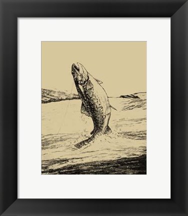 Framed Fisherman&#39;s Delight I Print