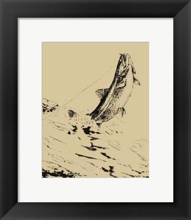 Framed Fisherman&#39;s Delight II Print