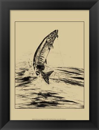 Framed Fisherman&#39;s Delight III Print