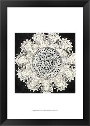 Framed Mini Abstract Rosette IV Print