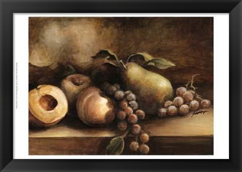 Framed Small Classic Still Life I Print