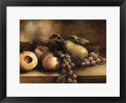 Framed Small Classic Still Life I Print