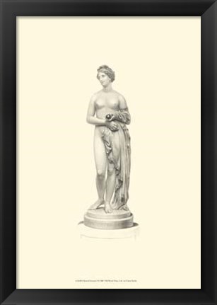 Framed Classical Statuary I Print