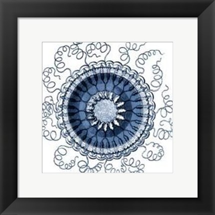 Framed Ocean Gems III Print