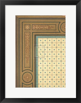 Framed Ceiling Design Print