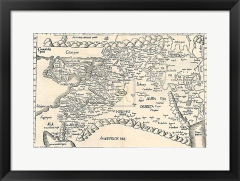 Framed Vienne, 1522 - 1541 Print