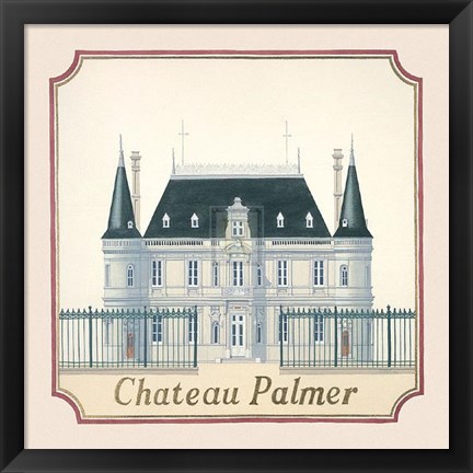 Framed Chateau Palmer Print