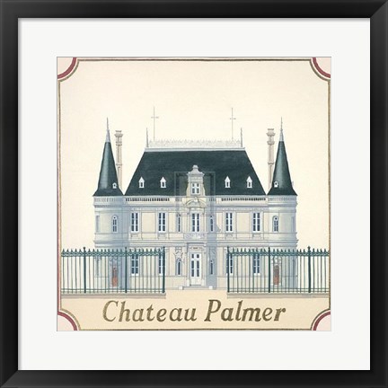 Framed Chateau Palmer Print