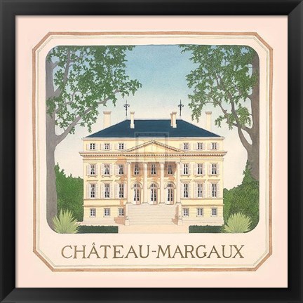 Framed Chateau Margaux Print