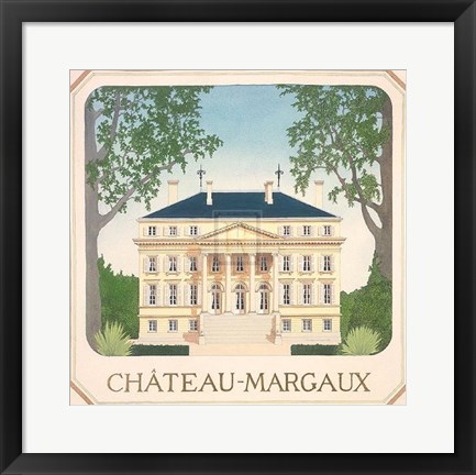 Framed Chateau Margaux Print