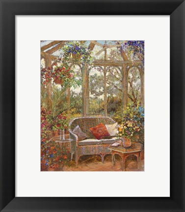 Framed Conservatory II Print