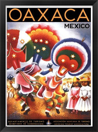 Framed Oaxaca, Mexico Print