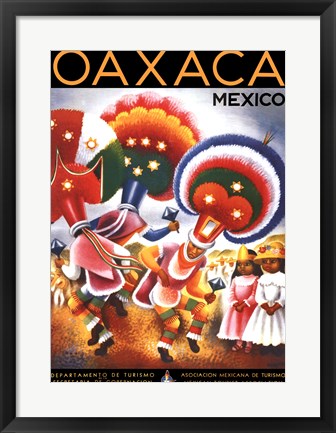 Framed Oaxaca, Mexico Print