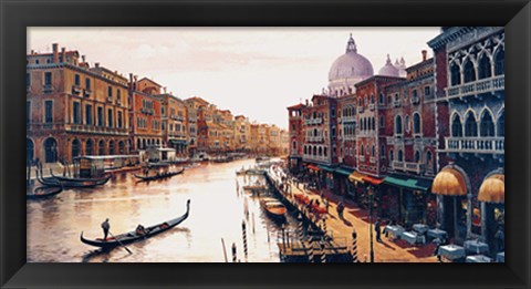 Framed Grand Canal, Venice Print