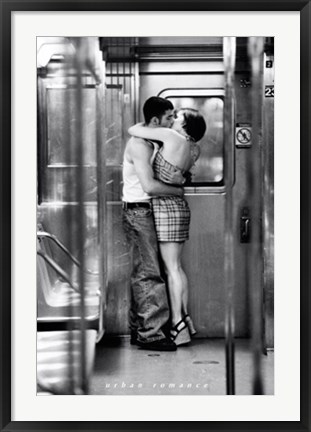 Framed Urban Romance Print