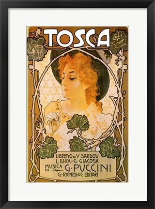 Framed Tosca Print