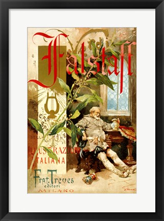 Framed Falstaff Print