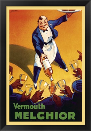 Framed Vermouth Melchior Print