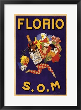 Framed Florio S.O.M. Print