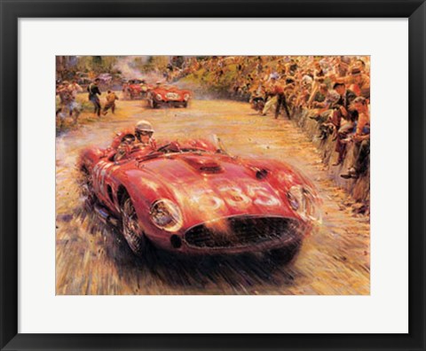 Framed Ferarri 535 Print