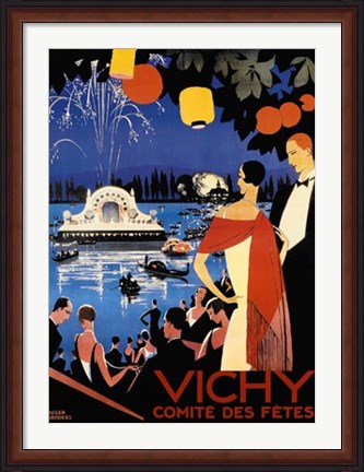 Framed Vichy Print